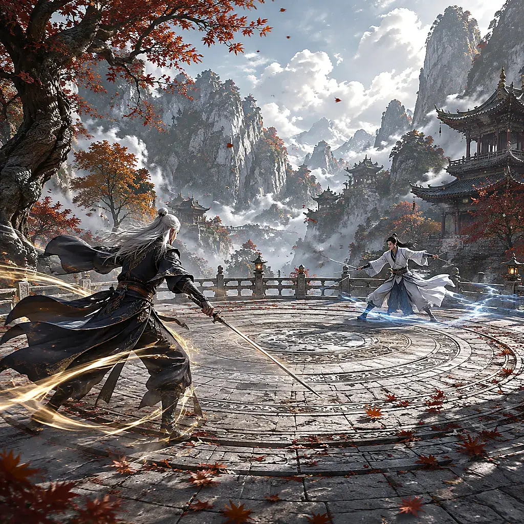 宗师传奇手游山门擂台对决原创视觉